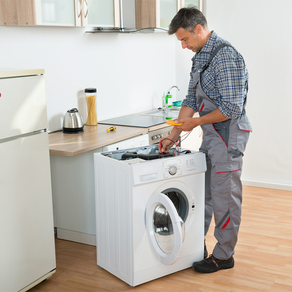 can you walk me through the steps of troubleshooting my washer issue in East Helena